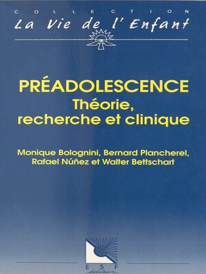 cover image of Préadolescence